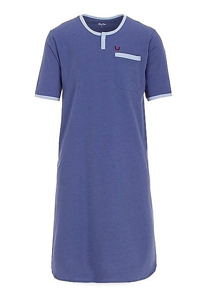 Henry Terre Nachthemd Nachthemd Kurzarm - Uni günstig online kaufen