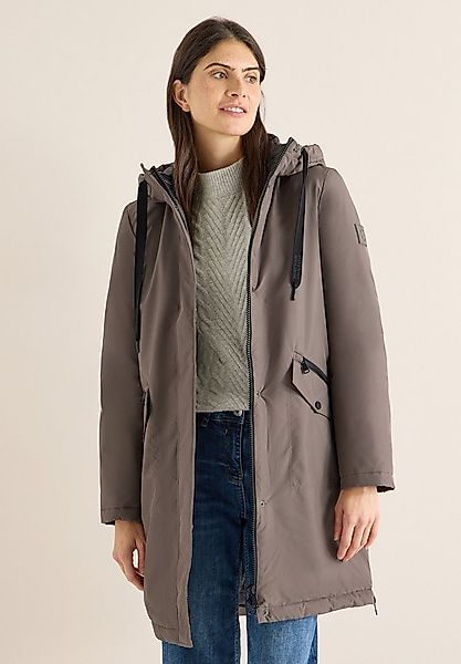 CECIL Langmantel mit Kapuze mit Tunnelzugband günstig online kaufen