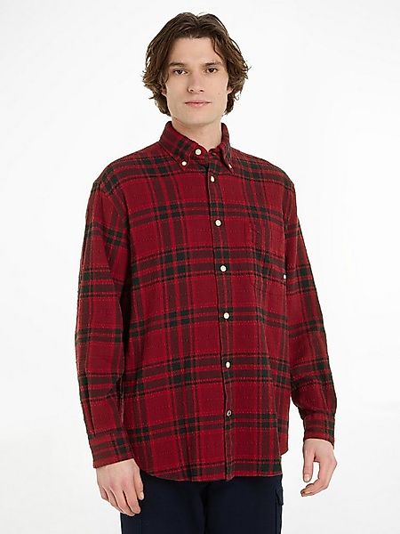 Tommy Hilfiger Langarmhemd TONAL TARTAN SHIRT günstig online kaufen