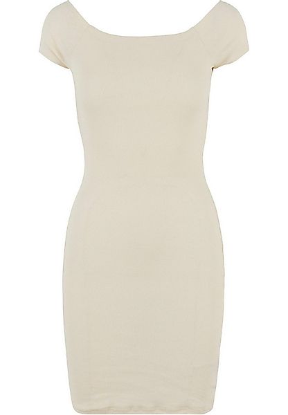 URBAN CLASSICS Shirtkleid Urban Classics Damen Ladies Off Shoulder Rib Dres günstig online kaufen