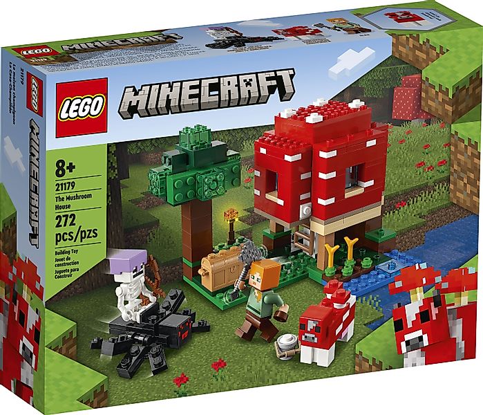 LEGO® LEGO® Minecraft 21179 Das Pilzhaus günstig online kaufen