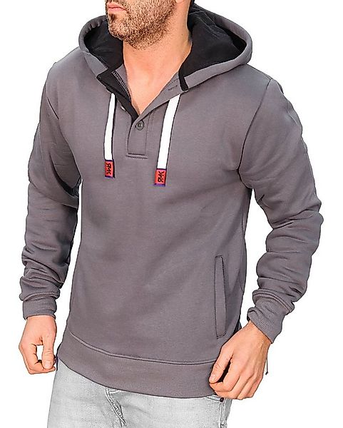 RMK Hoodie Herren Kapuzenpullover Langarmshirt Kapuze Basic Longsleeve Tasc günstig online kaufen