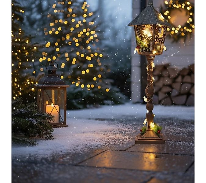 abc HOME LED Laterne Laterne Weihnachten, LEDs, 2 Varianten, Batteriebetrie günstig online kaufen