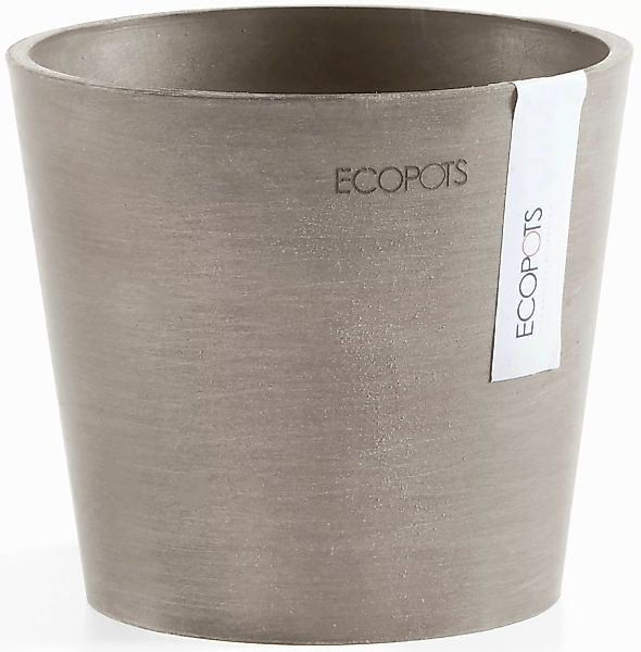 ECOPOTS Blumentopf "Amsterdam Mini 13 Taupe", für den Innenbereich günstig online kaufen