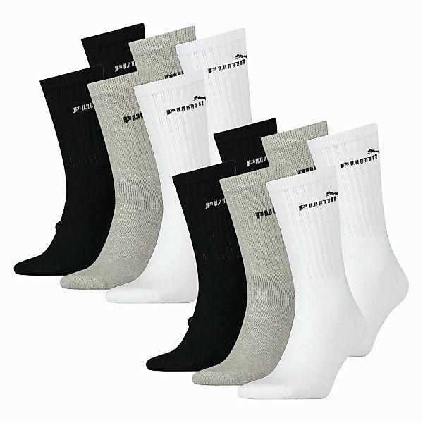 PUMA Unisex Sport Socken CLASSIC SPORT CREW 12er Pack günstig online kaufen