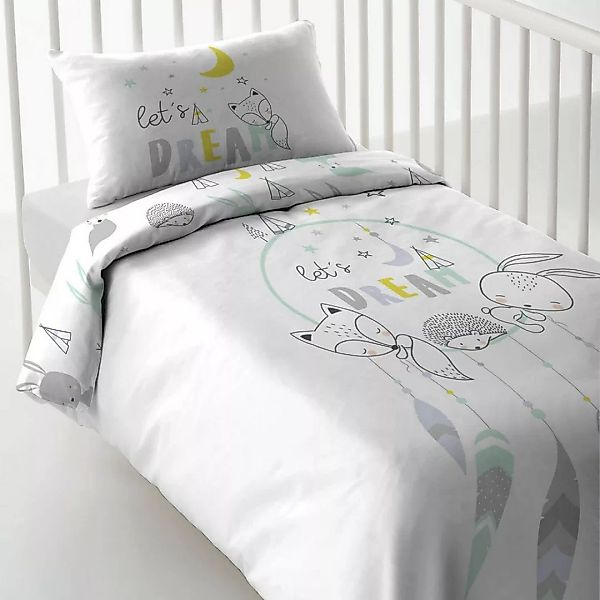 Bettbezug Für Babybett Cool Kids Let's Dream Reversibel (100 X 120 Cm) (60 günstig online kaufen