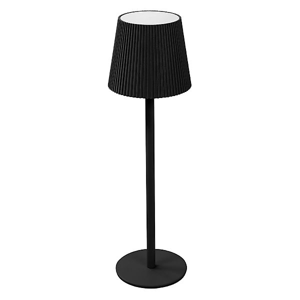 ML-Design LED Tischlampe Kabellos mit Touch Schwarz Ø10x36 cm Dimmbar günstig online kaufen
