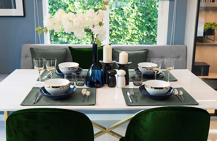 Adam Platzset Uni Collection, (2-St), GOTS günstig online kaufen