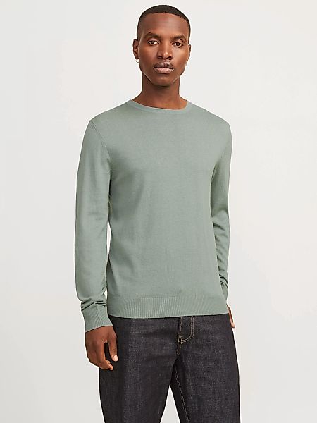 Jack & Jones Strickpullover "JJEEMIL KNIT CREW NECK NOOS", mit Rundhalsauss günstig online kaufen