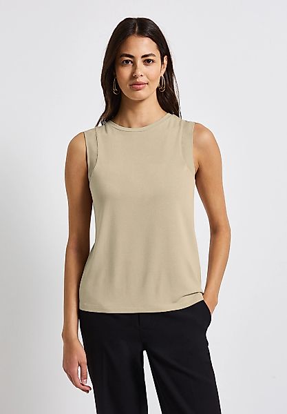 STREET ONE Trägertop, aus Jersey in Unifarbe günstig online kaufen