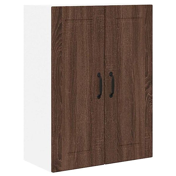 vidaXL Küchenwandschrank mit Regal Braun Eichen-Optik 60 x 31 x 80 cm 88540 günstig online kaufen