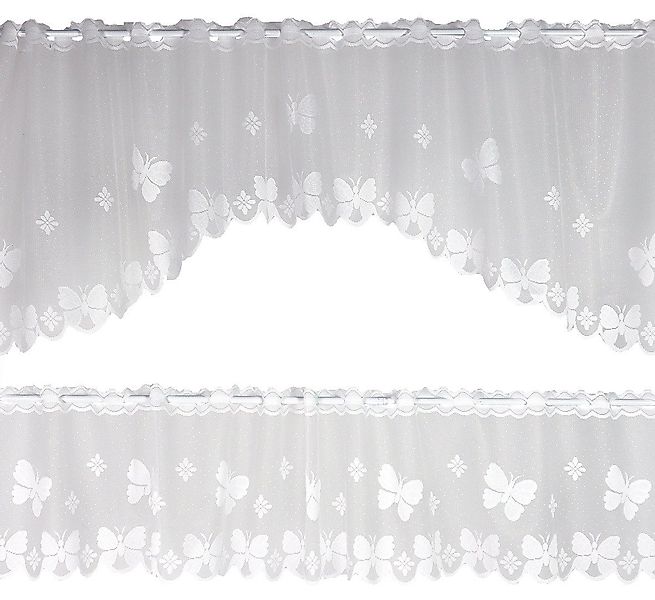 Clever-Kauf-24 Scheibengardine (2 St), Ösen, transparent günstig online kaufen