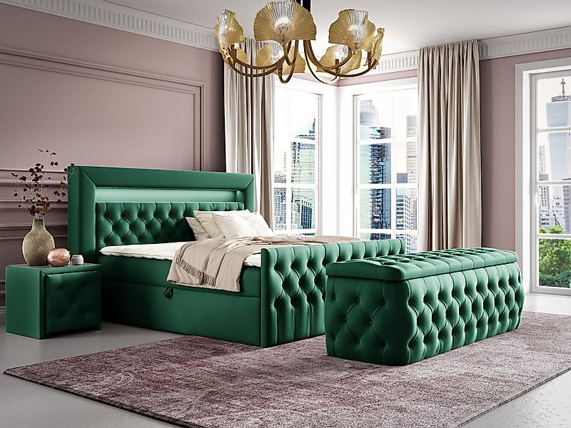 Fun Möbel Boxbett Schlafzimmerbett ERNESTO Nr.4 günstig online kaufen