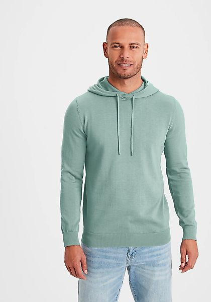 H.I.S Hoodie ", Strickpullover mit Kapuze", Feinstrick aus pflegeleichter B günstig online kaufen