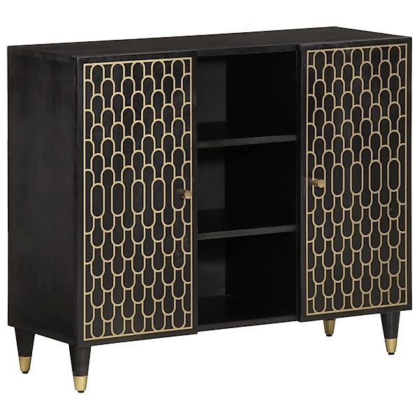 vidaXL Beistellschrank 90x33x75 cm Massivholz Mango 358348 günstig online kaufen