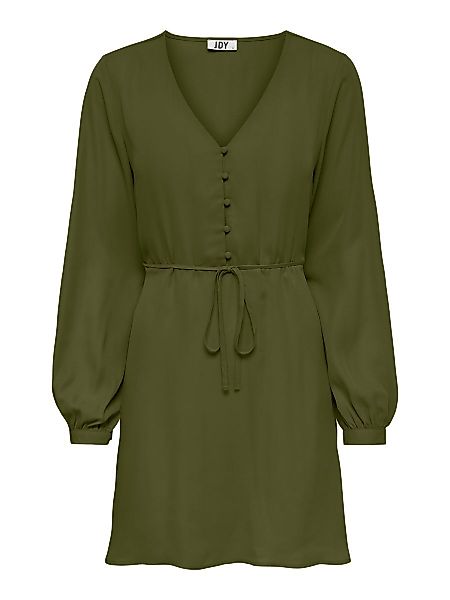 ONLY Kurzes Knopfverschluss Kleid Damen Grün günstig online kaufen
