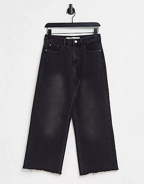 Brave Soul – Melody – Jeans mit geradem Schnitt in verwaschenem Schwarz günstig online kaufen