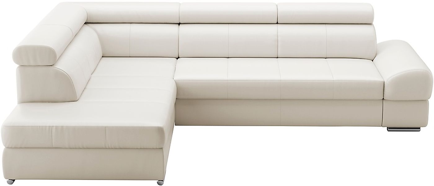sit&more Ecksofa »Broadway L-Form«, mit verstellbaren Kopfteilen, wahlweise günstig online kaufen