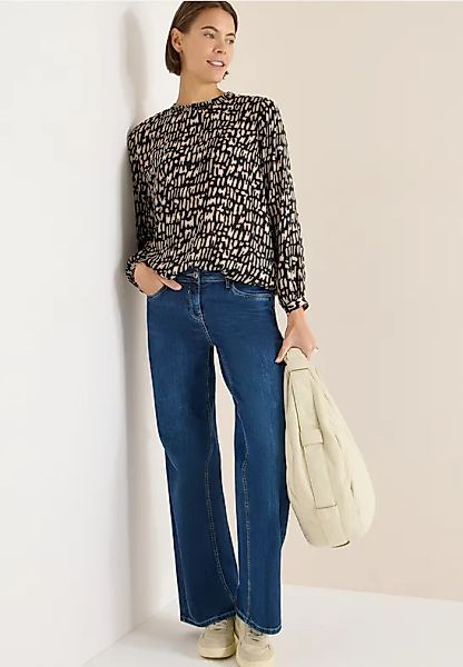 Bluse mit Smock-Ausschnitt günstig online kaufen