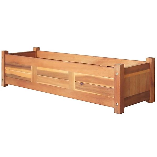 vidaXL Garten-Hochbeete 2 Stk Akazienholz 100x30x25 cm 629683 günstig online kaufen