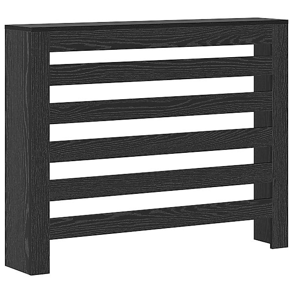 vidaXL Heizkörper-Wäschetrockner Heizkörperabdeckung Schwarze Eiche 104x20x günstig online kaufen