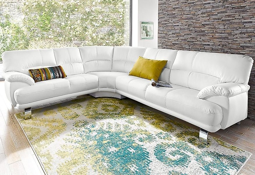 TRENDMANUFAKTUR Ecksofa Cecilia in italienischem Design, modern und komfort günstig online kaufen