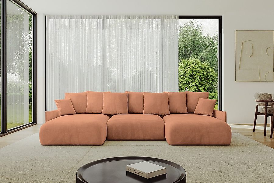 ALTDECOR Wohnlandschaft ONESK-U-v1, Couch mit Schlaffunktion, günstig online kaufen
