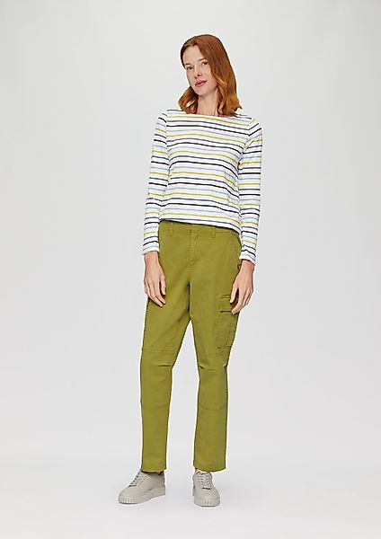 s.Oliver Stoffhose Lässige Cargohose mit Nahtdetails günstig online kaufen
