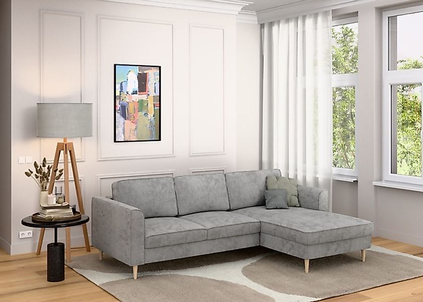 Home affaire Ecksofa »Booster Couch wahlweise mit Schlaffunktion und Bettka günstig online kaufen