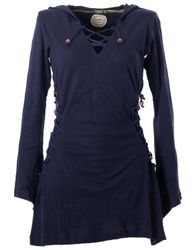 Vishes Zipfelkleid Elfenkleid mit Zipfelkapuze Bändern günstig online kaufen