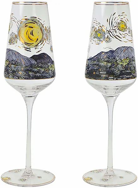 Goebel Sektglas »Sektglas Vincent Van Gogh -Sternennacht« günstig online kaufen