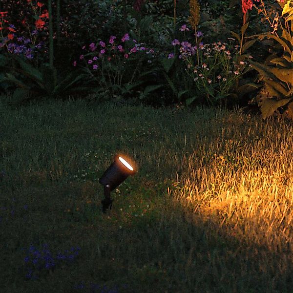 Paulmann LED Gartenstrahler »IP65 rund 92mm 2200K 4,3W 320lm 230V 38-38° Sc günstig online kaufen