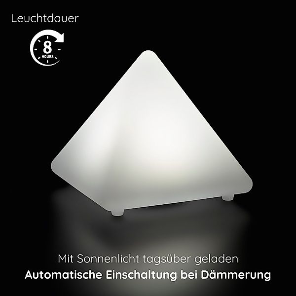 MeLiTec LED Solarleuchte Gartenleuchte Leuchtkörper, LED günstig online kaufen