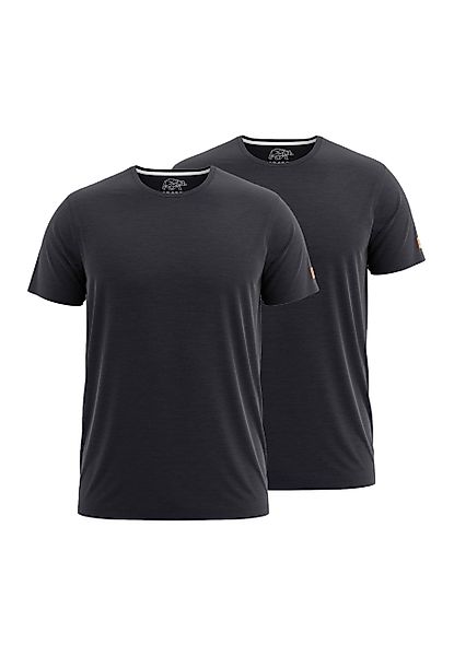 FORSBERG T-Shirt einfarbig im Doppelpack günstig online kaufen