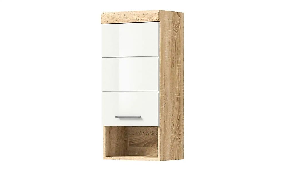Hängeschrank SCHLOONSEE  Breite 37cm  1 Tür  1 offenes Fächer  1 Einlegebod günstig online kaufen