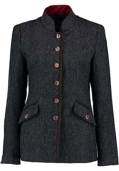 OS Trachten Trachtenjacke Vorami hochgeschlossener Stehkragen günstig online kaufen