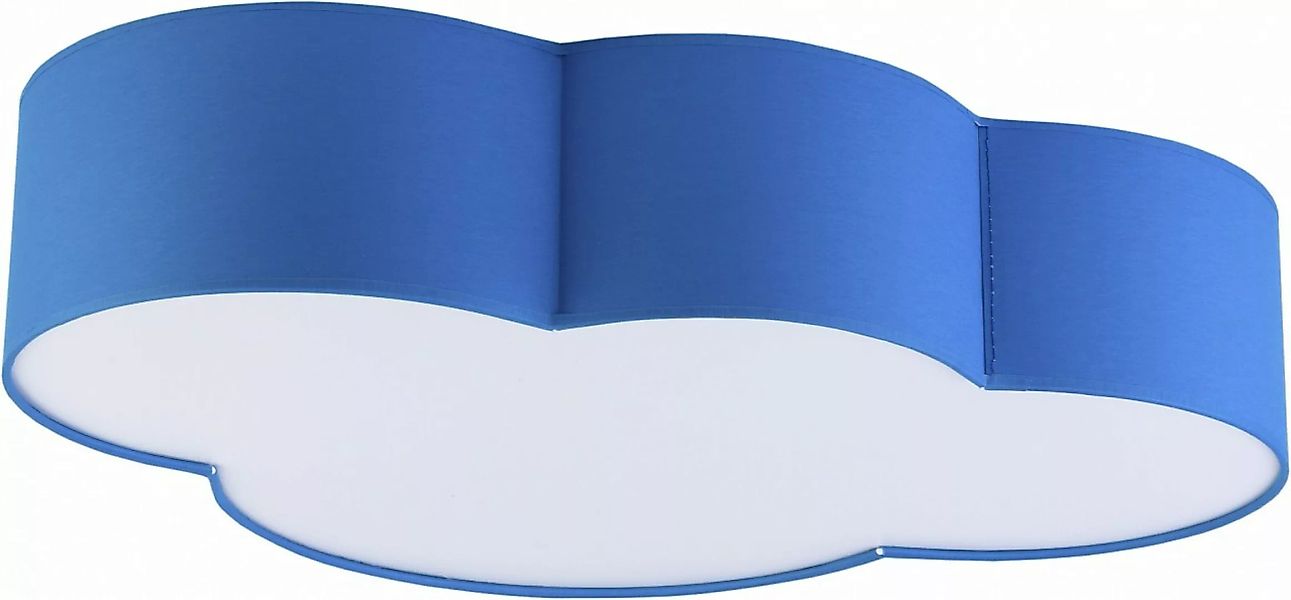 Kinderzimmerlampe Wolke Blau 62 x 45 cm E27 Cloud günstig online kaufen