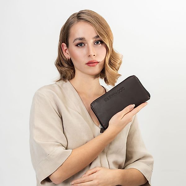 Farmhood Geldbörse Nashville, Leder günstig online kaufen