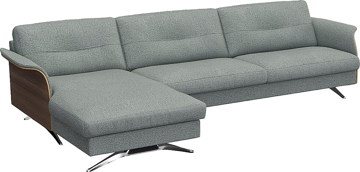 FLEXLUX Ecksofa »Glow Designsofa, bequem und komfortabel durch hochwertigen günstig online kaufen