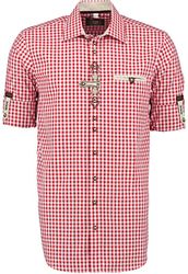 OS Trachten Trachtenhemd TH-0251 Stickerei Krempelarm günstig online kaufen