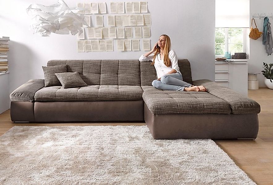 DOMO collection Ecksofa »Moric, L-Form, XXL-Sofa - Breite 300cm, viel Platz günstig online kaufen