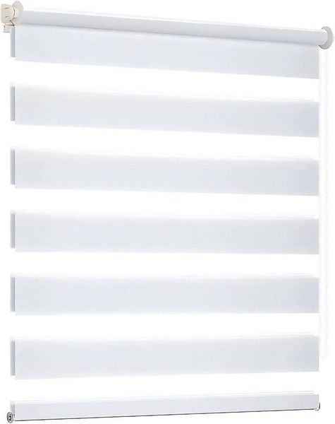 Doppelrollo Klemmfix ohne Bohre, OUBO, verdunkelnd, Fensterrollo Seitenzugr günstig online kaufen