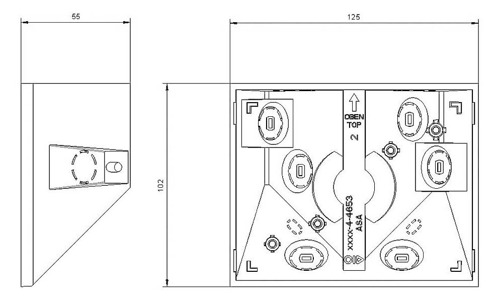 Busch-Jaeger Decken-/Eckadapter f.Busch Wächter 6868-208 - 2CKA006800A2559 günstig online kaufen