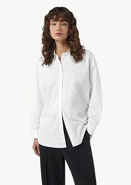 comma Langarmbluse Bluse Weite Hemd-Bluse mit Fledermausärmeln günstig online kaufen