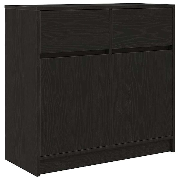 vidaXL Sideboard Sideboard mit Schublade Schwarz günstig online kaufen