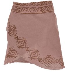 Guru-Shop Minirock Natürlicher Goa Minirock, bedruckter günstig online kaufen