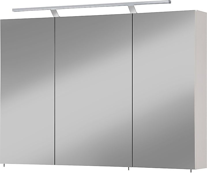 welltime Spiegelschrank "Torino made in Germany", Breite 100 cm, 3-türig, L günstig online kaufen