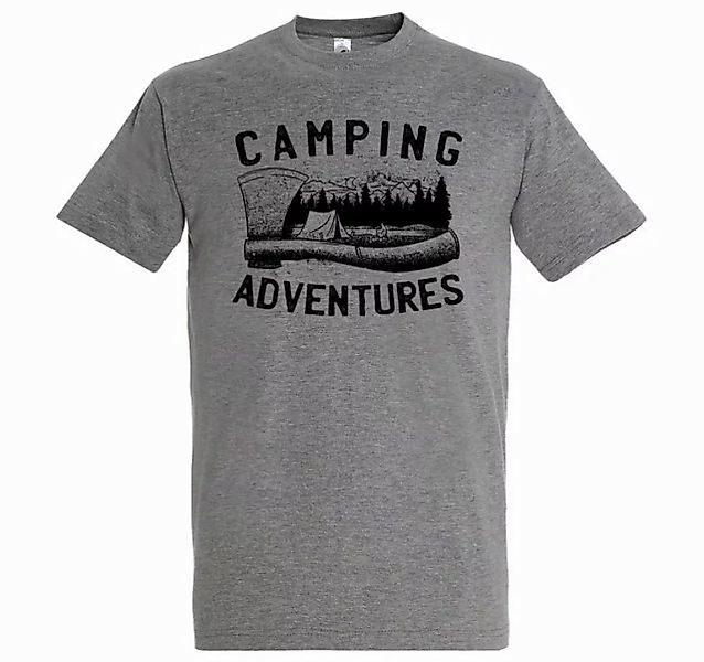 Youth Designz T-Shirt Camping Adventures Herren T-Shirt mit trendigem Front günstig online kaufen