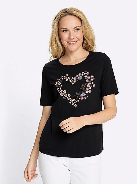 Sieh an! T-Shirt Rundhals-Shirt Kurzarm günstig online kaufen