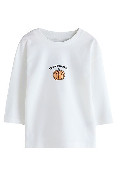 Next Langarmshirt Langarmshirt mit Halloween-Grafik (1-tlg) günstig online kaufen